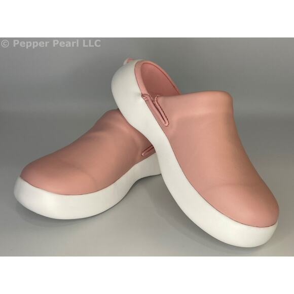 Women's Size 7 Pink Comfort Clog Mule Slip Water Resistant Soft Science Juniors - Picture 5 of 11